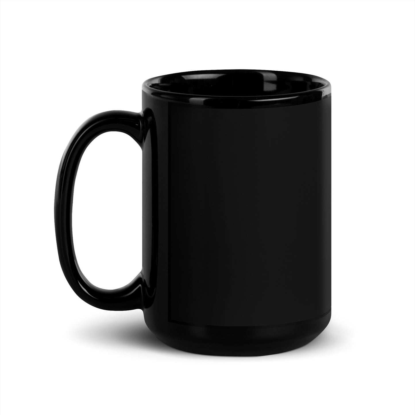 Try That Black Glossy Mug