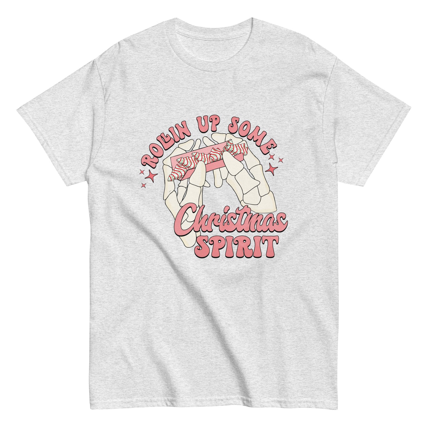 Rolling Christmas spirit classic tee