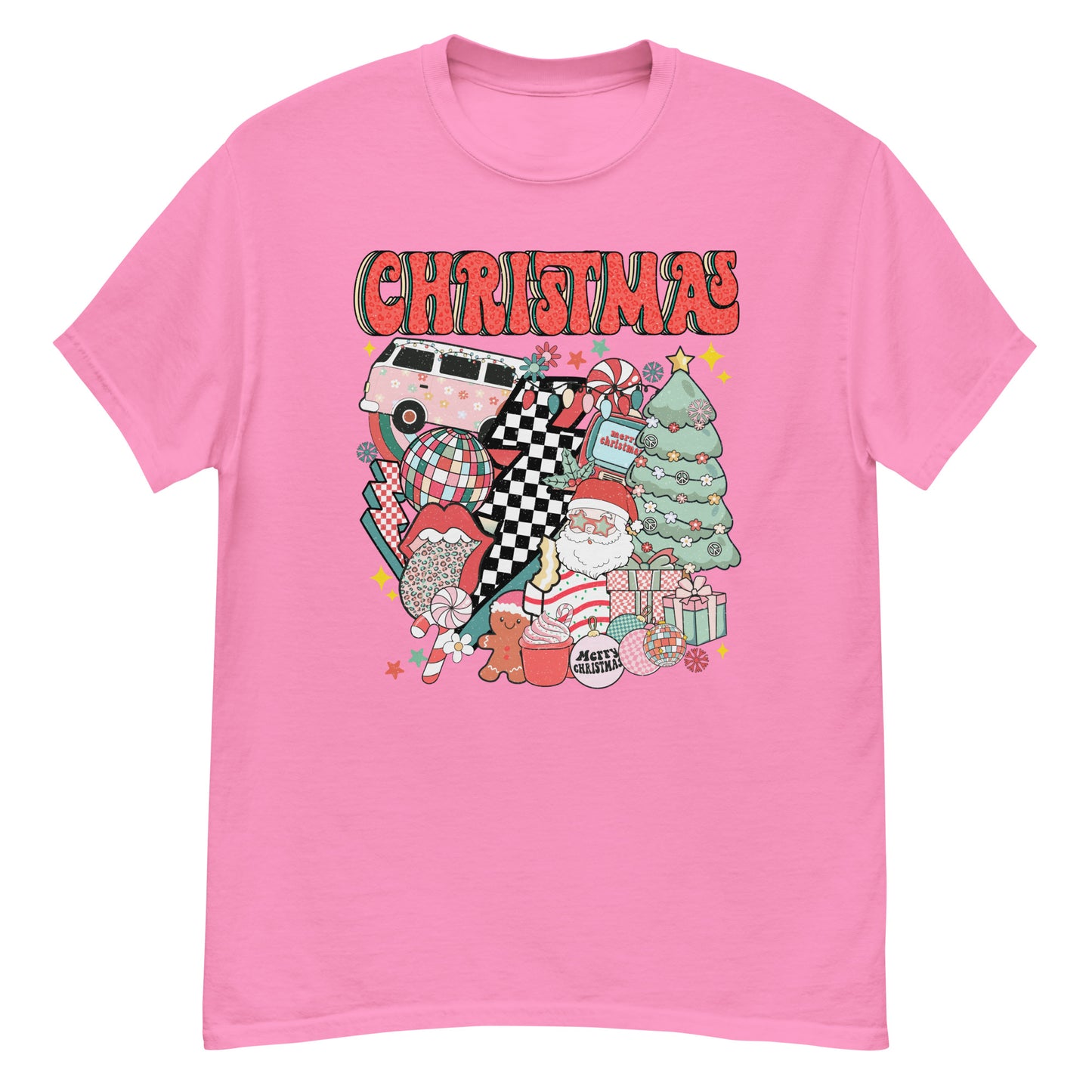 christmas cake disco classic tee