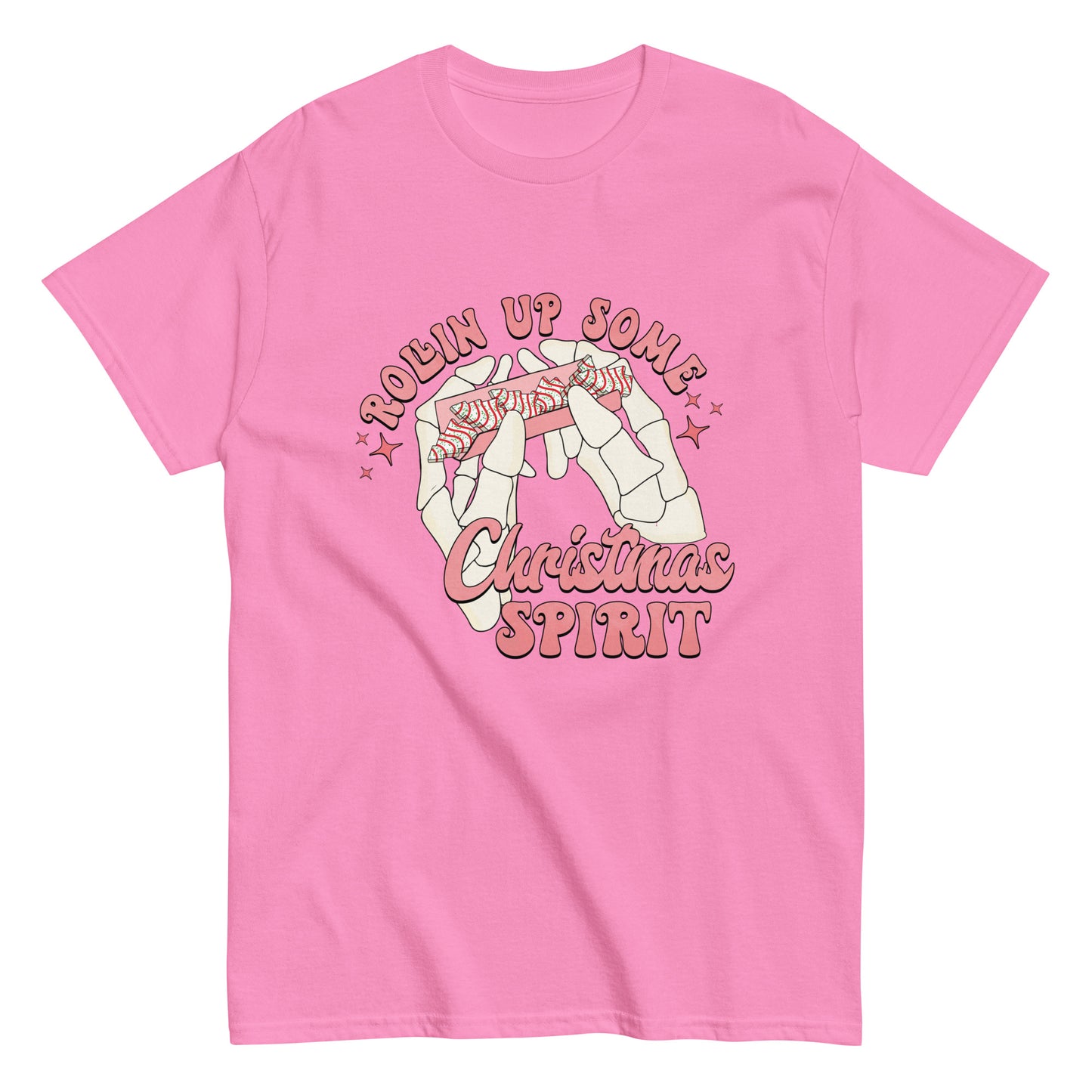 Rolling Christmas spirit classic tee