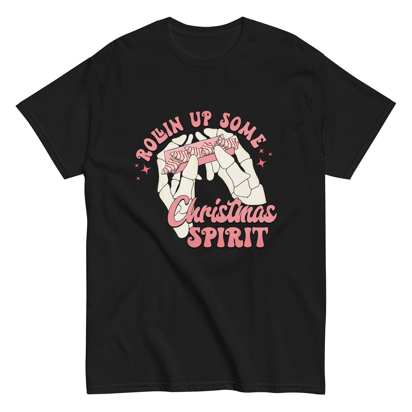 Rolling Christmas spirit classic tee