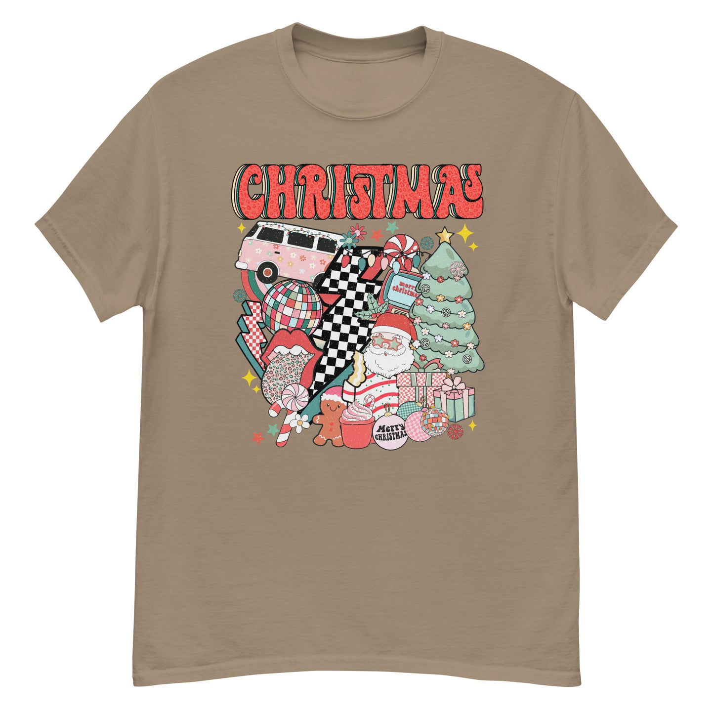 christmas cake disco classic tee