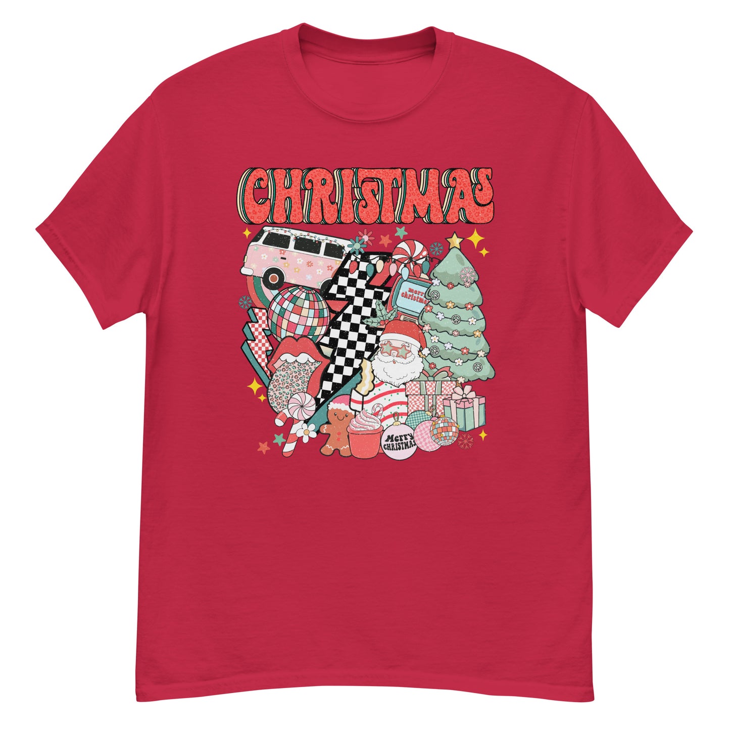 christmas cake disco classic tee