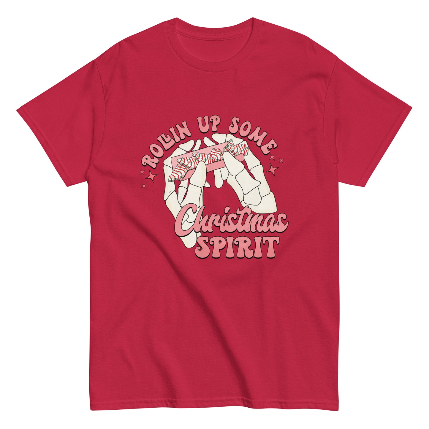 Rolling Christmas spirit classic tee