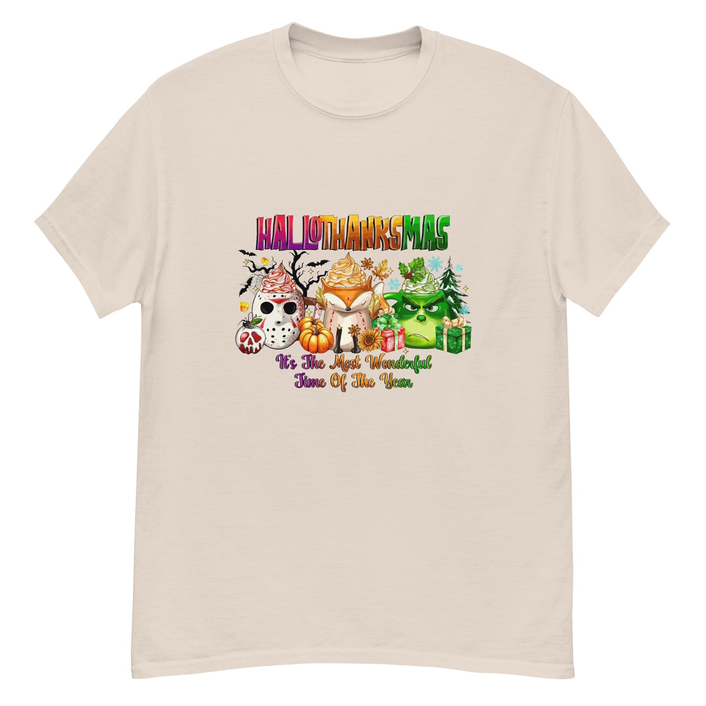 hallothanksmas tee