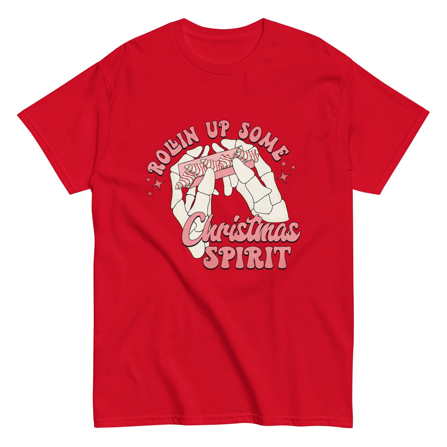 Rolling Christmas spirit classic tee