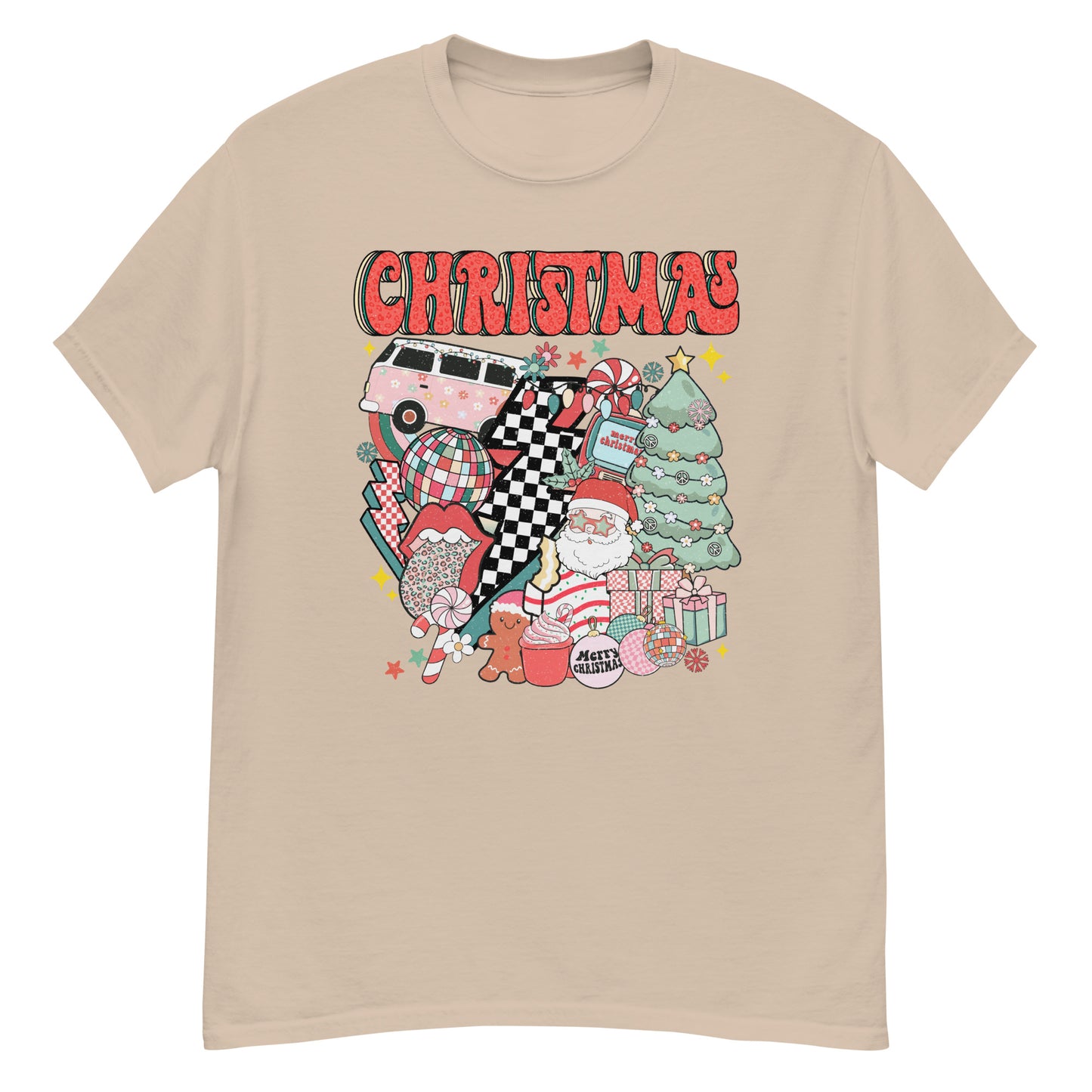 christmas cake disco classic tee