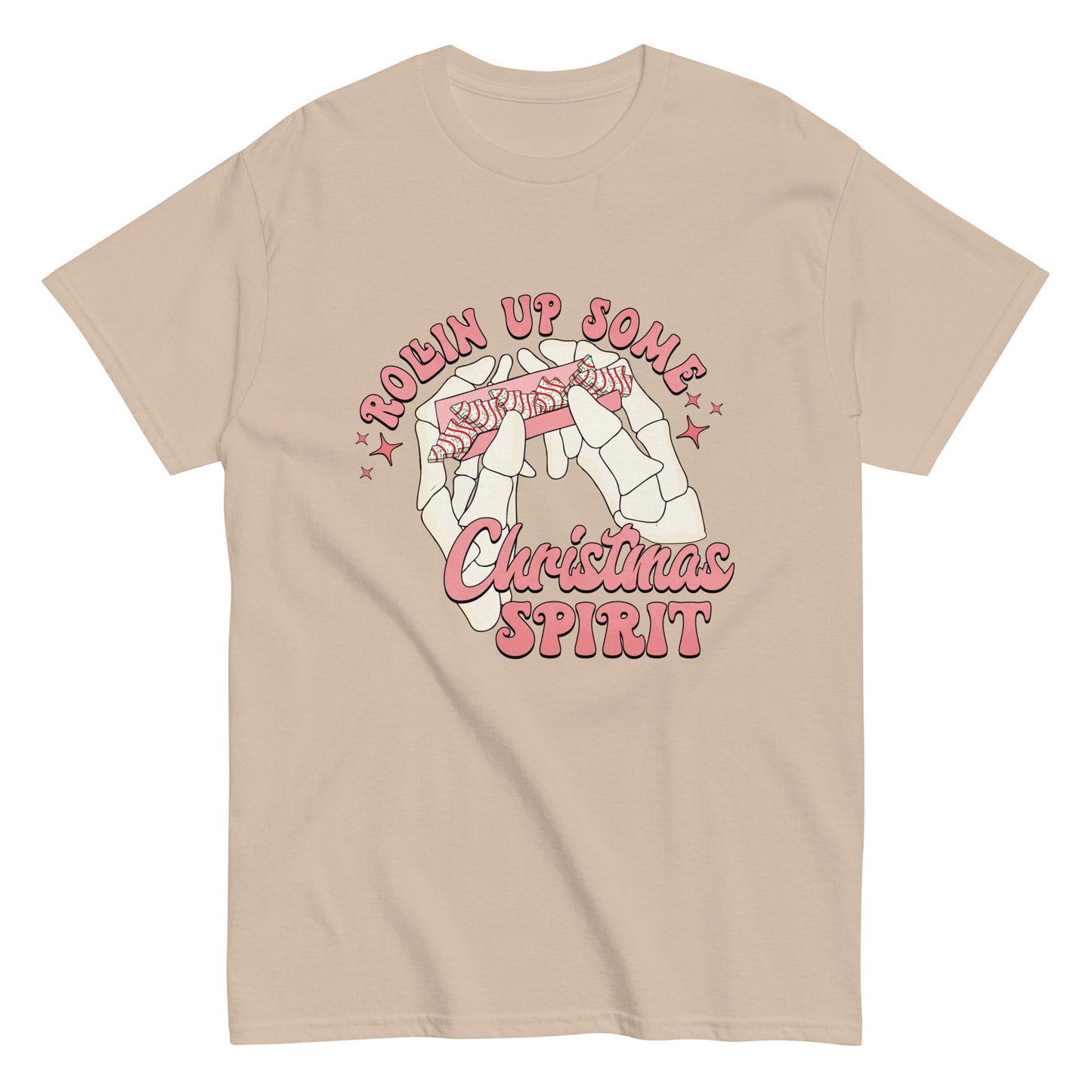 Rolling Christmas spirit classic tee