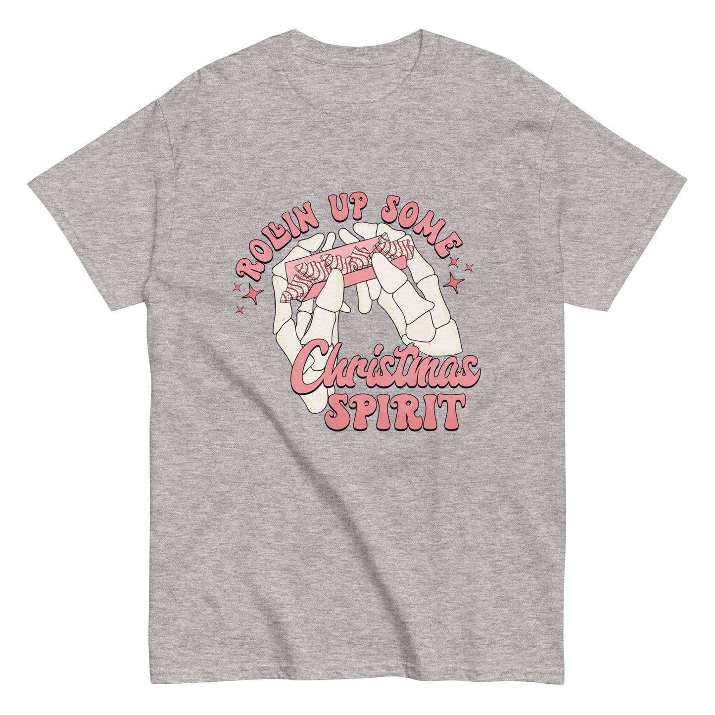 Rolling Christmas spirit classic tee