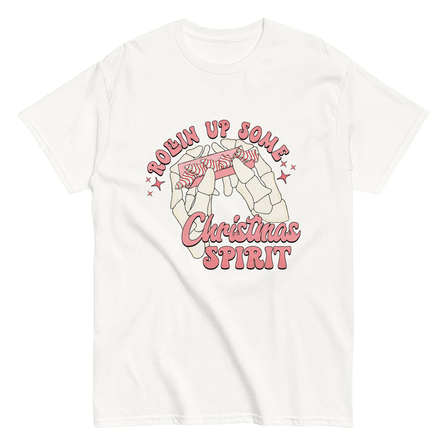 Rolling Christmas spirit classic tee