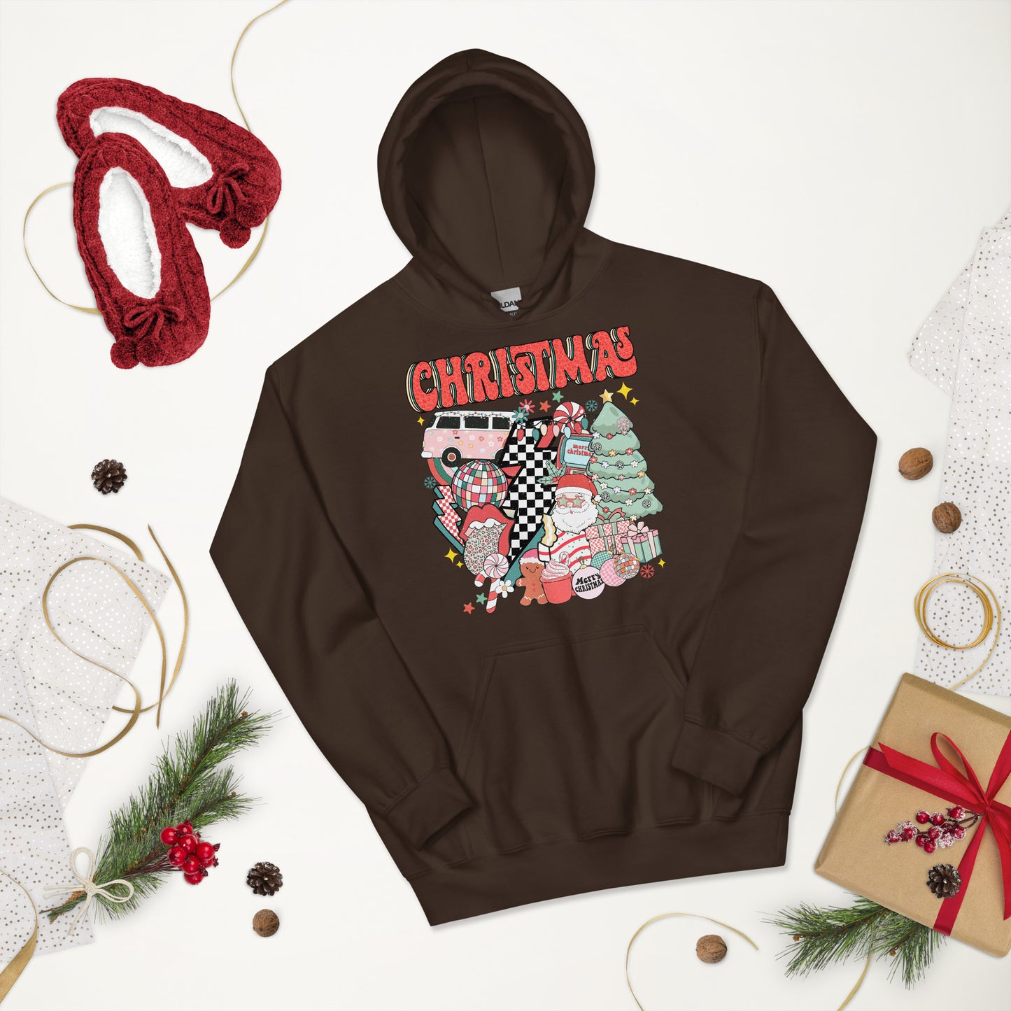 Christmas cake disco Hoodie