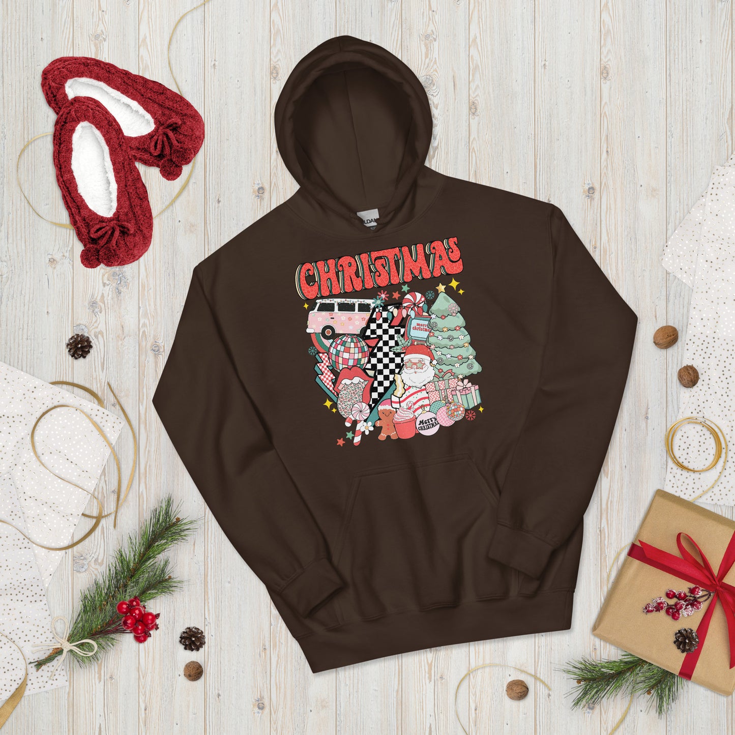 Christmas cake disco Hoodie