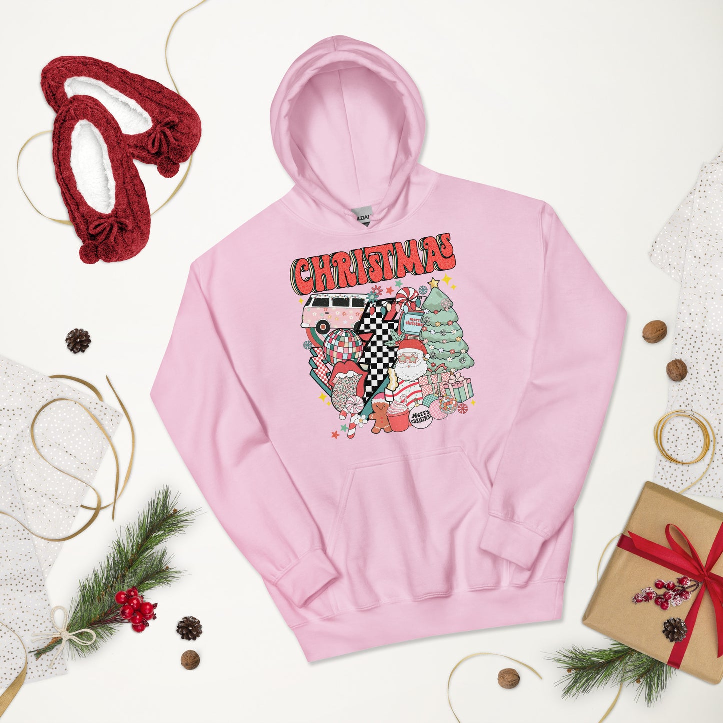 Christmas cake disco Hoodie